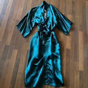 Vintage Satin Robe